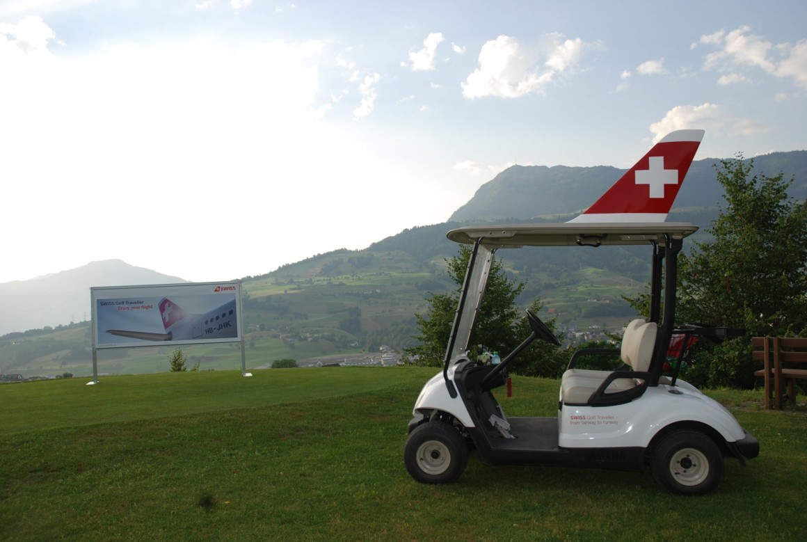 swiss golfcart golf traveller