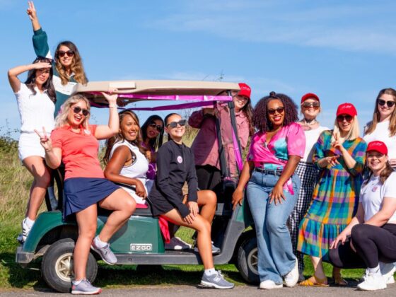 influencers inspired at love golf barbie themed taster event 653c16cfedcfe